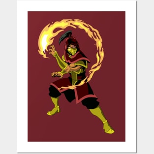 Scorpion Fire Bender Posters and Art